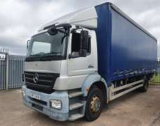 2007 Mercedes Benz Axor 4x2 1824 18 Tons Curtain side Day Cab